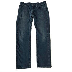 Levi Strauss 511 Mens Denim Blue Jeans 33x28  label says 33x30 Medium Wash